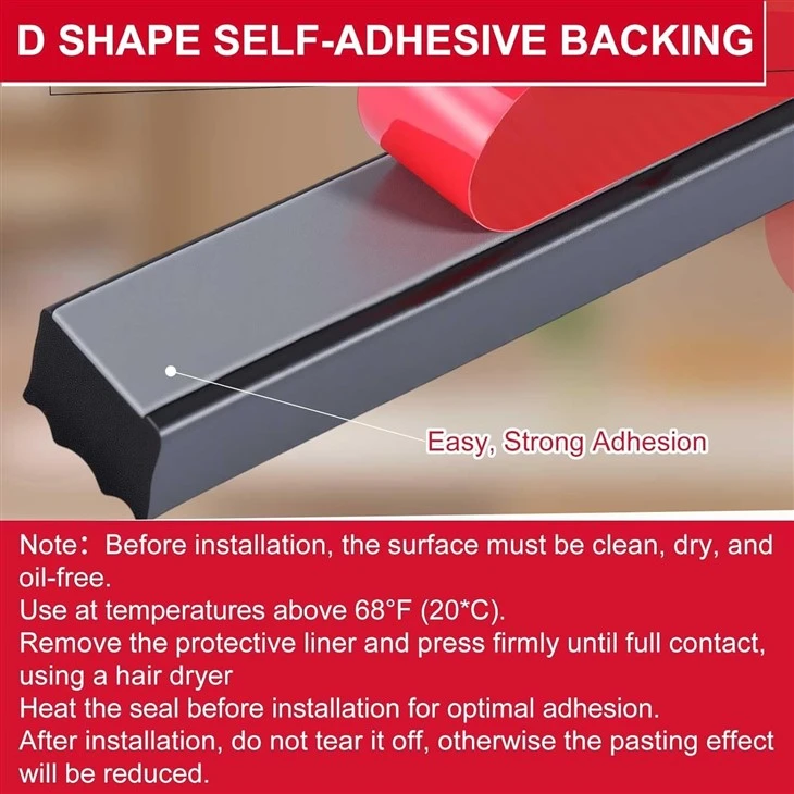 Self Adhesive Epdm Foam Rubber Weather Strip suppliers